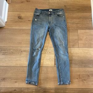 Light wash jeans. Size 6.